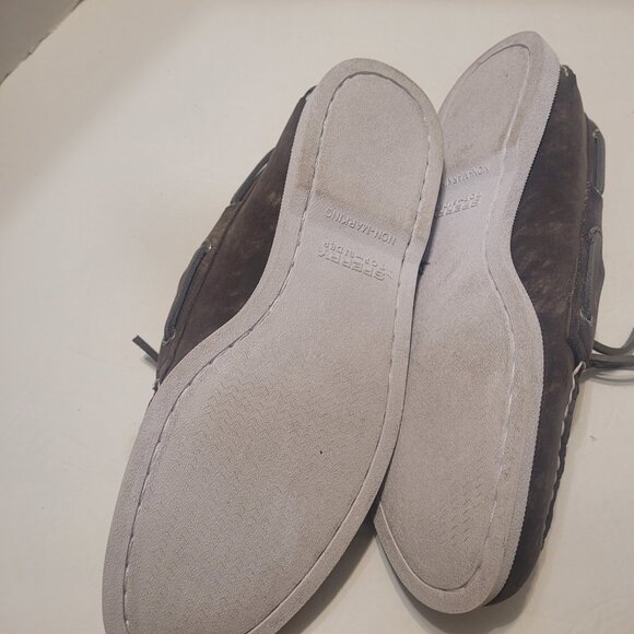 Sperry Top-Sider A/O 2-Eye Nubuck Brown Suede Boat Men's Hommes Shoe/Loafer 11.5 - Picture 11 of 11